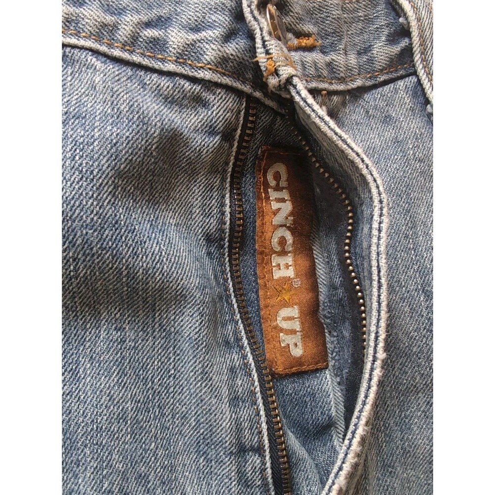 CINCH Men's BRONZE LABEL Regular Fit Medium Stone Wash Jeans 36x32 M90632001 YKK - Picture 8 of 14